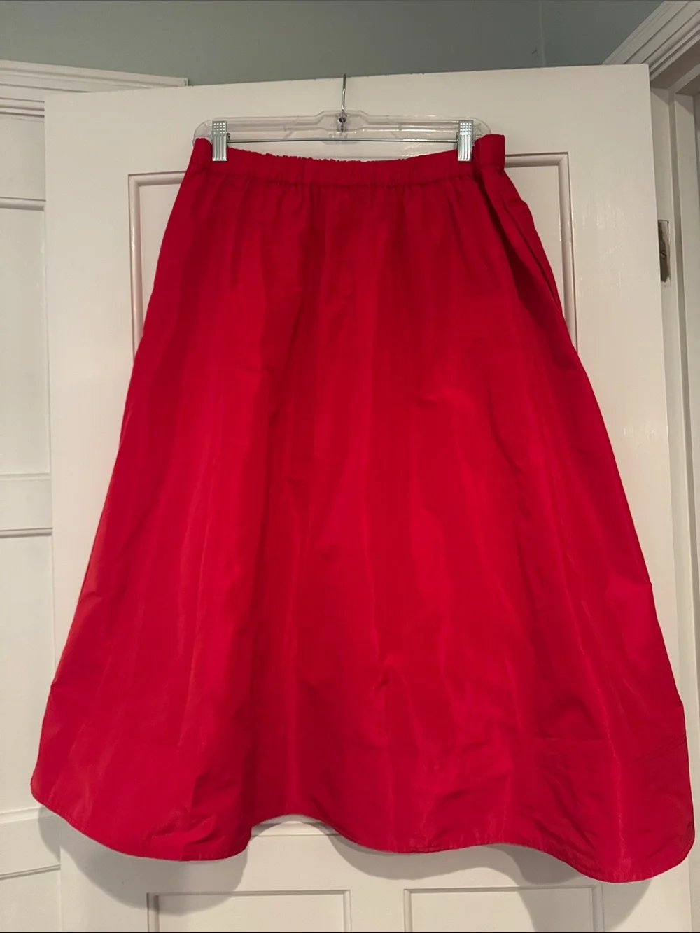 J.Crew Midi ball skirt in taffeta CM773